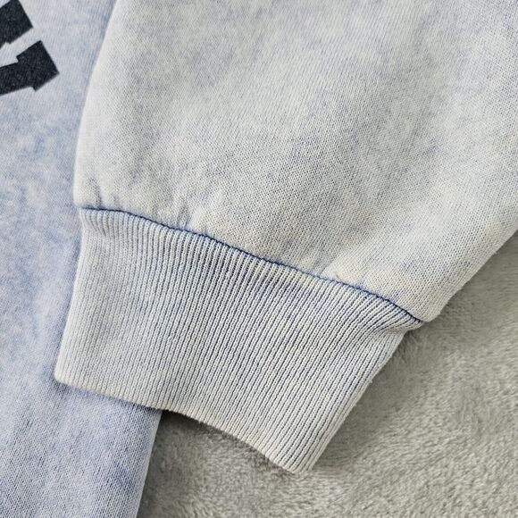 Vintage Walt Disney World Mickey Mouse Pullover Sweatshirt Y2K 90s OSFA Blue - Picture 12 of 16